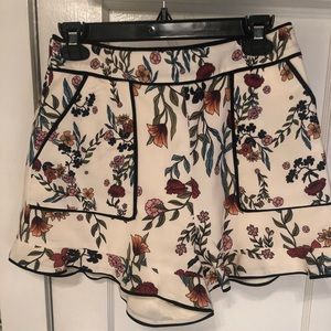 C/meo collective floral shorts